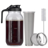NFFTYUUT jarra-mason-frio: infusión fría sencilla y deliciosa en casa