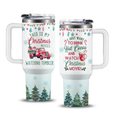 NIAXAUYT taza navidad con mango y pajillas mantiene bebidas a temperatura adecuada