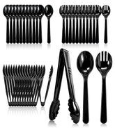 Niifawh-juego-36-utensilios-para-servir: conjunto completo para buffets con estilo.