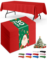 Mantel rectangular de Niuara de plástico desechable 54x108, protección contra derrames.