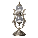 NIUASH reloj-arena embosado dorado de 15 minutos, ideal para decoración de escritorio.