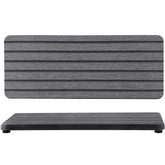 Posavasos NiuYichee de diatomita con diseno ranurado mejora la absorcion.