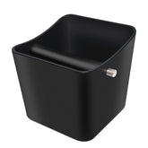 NMW earthmone cajón para posos negro, diseño rectangular, evita salpicaduras y facilita la limpieza.