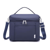 NOL bolsa de almuerzo navy, exterior impermeable para uso diario en el trabajo