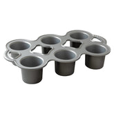 Nordic Ware Grand Popover Pan con recubrimiento para dorado uniforme.