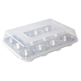 Nordic Ware Naturals: molde muffins 12 cavidades para hornear uniforme
