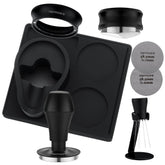 Normcore prensa espresso con muelle para compactación uniforme