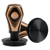 Normcore tamper base ondulada con recubrimiento titanio PVD para distribución estable.