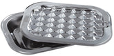 Norpro bandejas para asar con tapa perforada, drenaje de grasa para asados más ligeros.