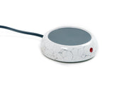 Norpro calentador de taza con placa caliente mantiene la bebida tibia