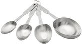 Conjunto de cucharas medidoras Norpro en acero inoxidable para mediciones diarias.