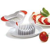 Norpro cortador de tomates y queso suave con 8 pulgadas para rebanadas uniformes.