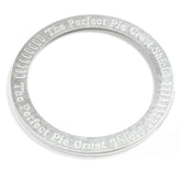 Norpro escudo de masa para tarta de 9 pulgadas, vista superior, protege la corteza.