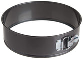 Molde desmontable Norpro de 10 pulgadas con base de vidrio para hornear y servir.