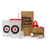 Northern Brewer Kit Esencial frente: inicio rápido para elaborar cerveza en casa.