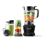 nutribullet base 1200W negro mate, potencia estable para ingredientes densos
