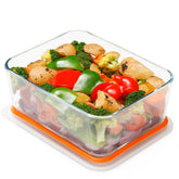 Bandeja NUTRIUPS 2-6qt con tapa, ideal para hornear y almacenar