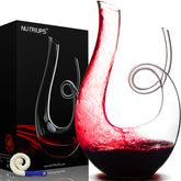 NUTRIUPS decantador cisne 1-2l oxigena vino para aromas más intensos