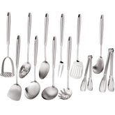 oarse set utensilios cocina 304 acero inoxidable, duradero y fácil de limpiar