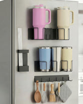 Oasis Origin porta-tazas imantado en frigorífico, estabilidad para tazas de gran tamaño.