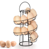 OBVIS espiral dispensador de huevos exhibe orden en la encimera