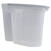 OCSParts Jarra de agua 48 oz, vista frontal, mide con precisión para verter