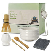Odaserat Set de Matcha: batidor de bambú para batir suavemente el matcha y liberar aroma