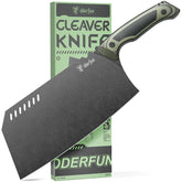 ODERFUN cuchillo carnicero de 8 pulgadas para cortes precisos.