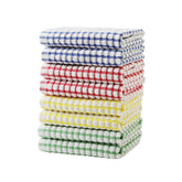 Oeleky toallas de cocina 15x26 dobladas, absorción rápida para secar platos