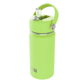 Botella OISIZ para niños con tapa paja de 14 oz, ideal para la escuela.