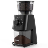 Ollygrin molino eléctrico con muelas cónicas para espresso y sabor intenso.