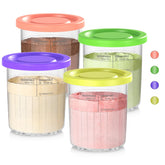 Omnikit Contenedor Deluxe 24oz frente, compatible con Ninja Creami NC500 NC501 para uso versátil.