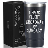 Onebttl Broadway Musical Tumbler con diseño único para mantener la bebida con estilo