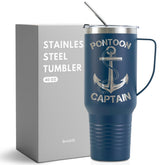 Onebttl Capitan Ponton, vaso termo 40 oz, mantiene bebidas frías en salidas