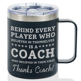 Onebttl Coach Mug con diseño de nutrición, ideal para agradecer al entrenador.