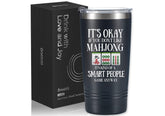 Onebttl mahjong regalo, vaso térmico de 20oz para mantener bebidas
