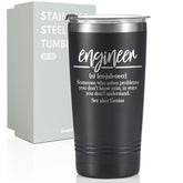 Onebttl taza Ingeniero definición veinte onzas, ideal para viaje y oficina.