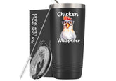 Onebttl terMo 20oz con dibujo de pollo, ideal para llevar café caliente.