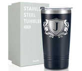 Onebttl vaso termico viaje con iniciales grabadas para regalo práctico