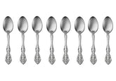 Oneida Michelangelo cucharita de té, conjunto de ocho, ideal para desayunos y té diario