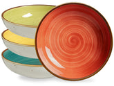 Conjunto ONEMORE de cuencos para pasta en azul, ideal para servir porciones vistosas.