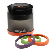 ONGROK frasco de vidrio con bomba de vacío de 400 ml para conservar aroma.