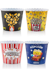 ONONEXPRESS cajas palomitas amarillas, ideales para noches de cine en casa