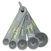 Cucharas medidoras del Mandaloriano de Open Road Brands con Grogu para medir ingredientes con estilo