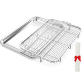 OPENICE cesta-aire-horno-grande para cocinar porciones grandes con calor uniforme y crujiente.