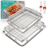 OPENICE cesta freidora grande para crujiente con aire caliente