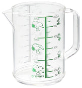 OSK MC-2 tazas de medición Snoopy grande, lectura precisa para cocinar.