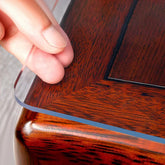 OstepDecor protector de mesa claro 42x78, protege contra rayones y derrames