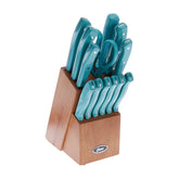 Conjunto de cuchillos Oster Evansville 14 piezas para cortes precisos en casa.