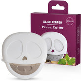 OTOTO cortador-pizza calavera, rueda afilada para rebanar pizza con precisión